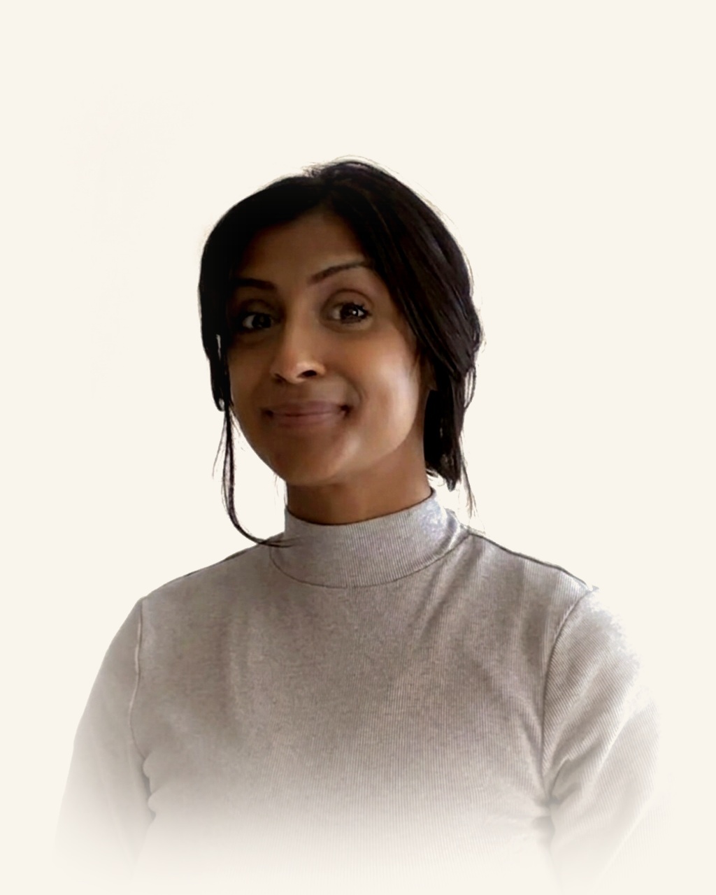 Nami, the occupational therapist behind OT, Actually, seated by a window